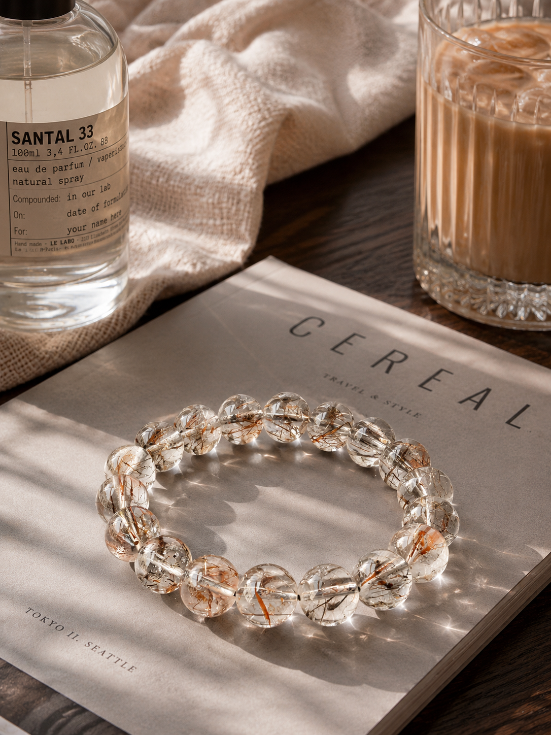 [High-Grade] Super Seven Healing Crystal Bracelet