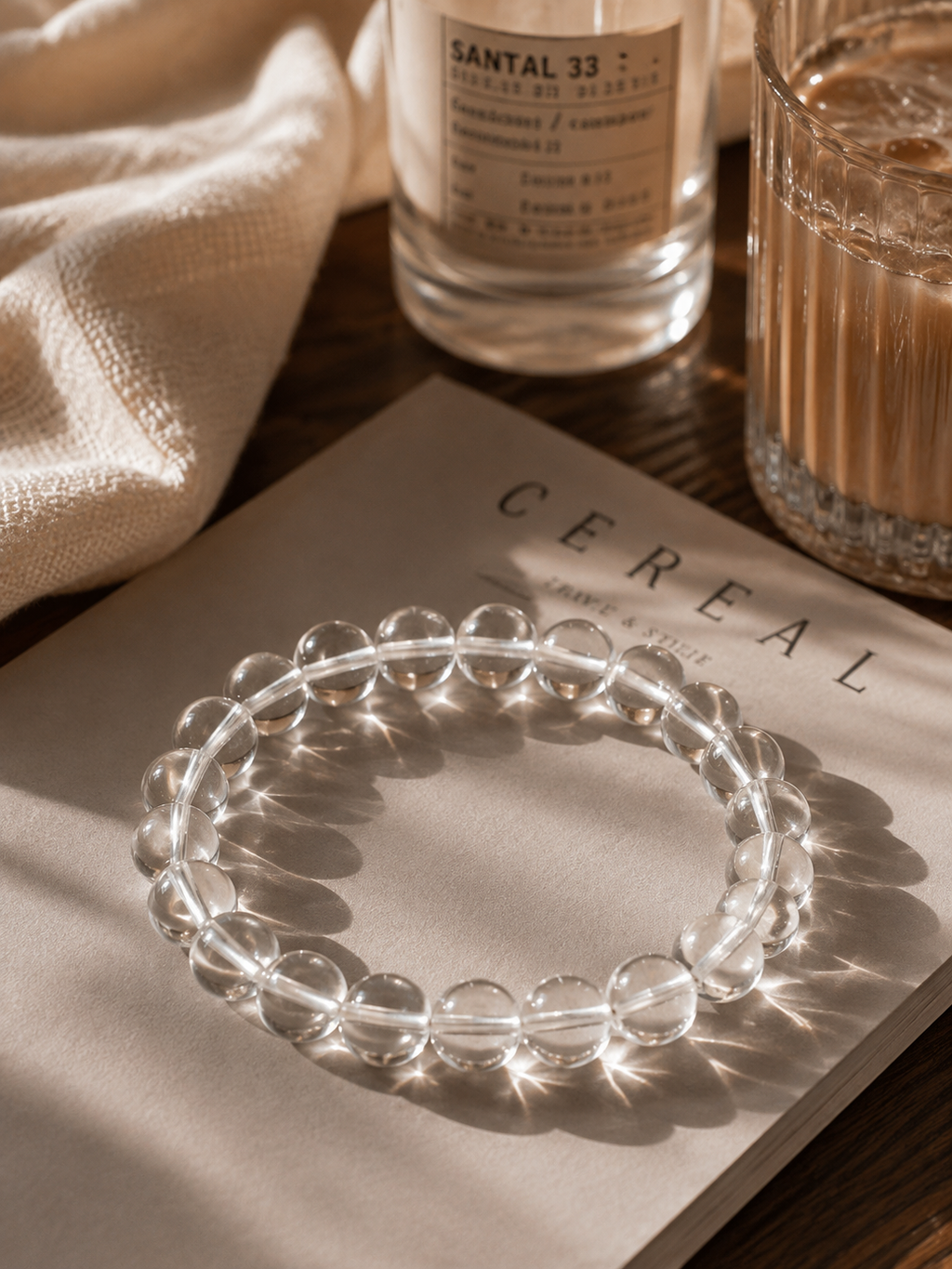 Clear Quartz Healing Crystal Bracelet