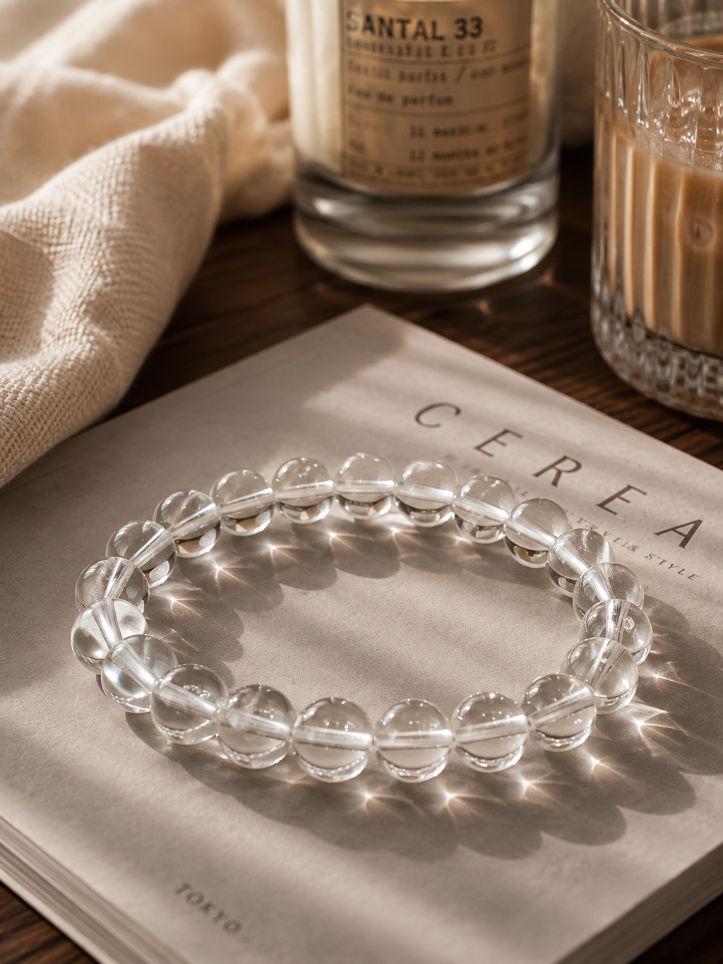 Clear Quartz Healing Crystal Bracelet