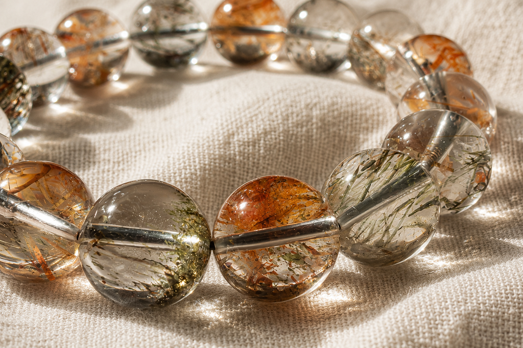 [High-Grade] Super Seven Healing Crystal Bracelet