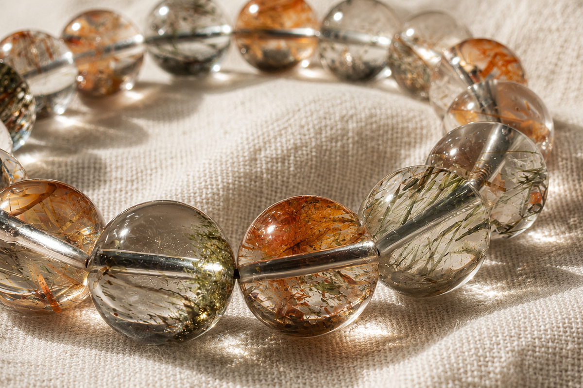 [High-Grade] Super Seven Healing Crystal Bracelet