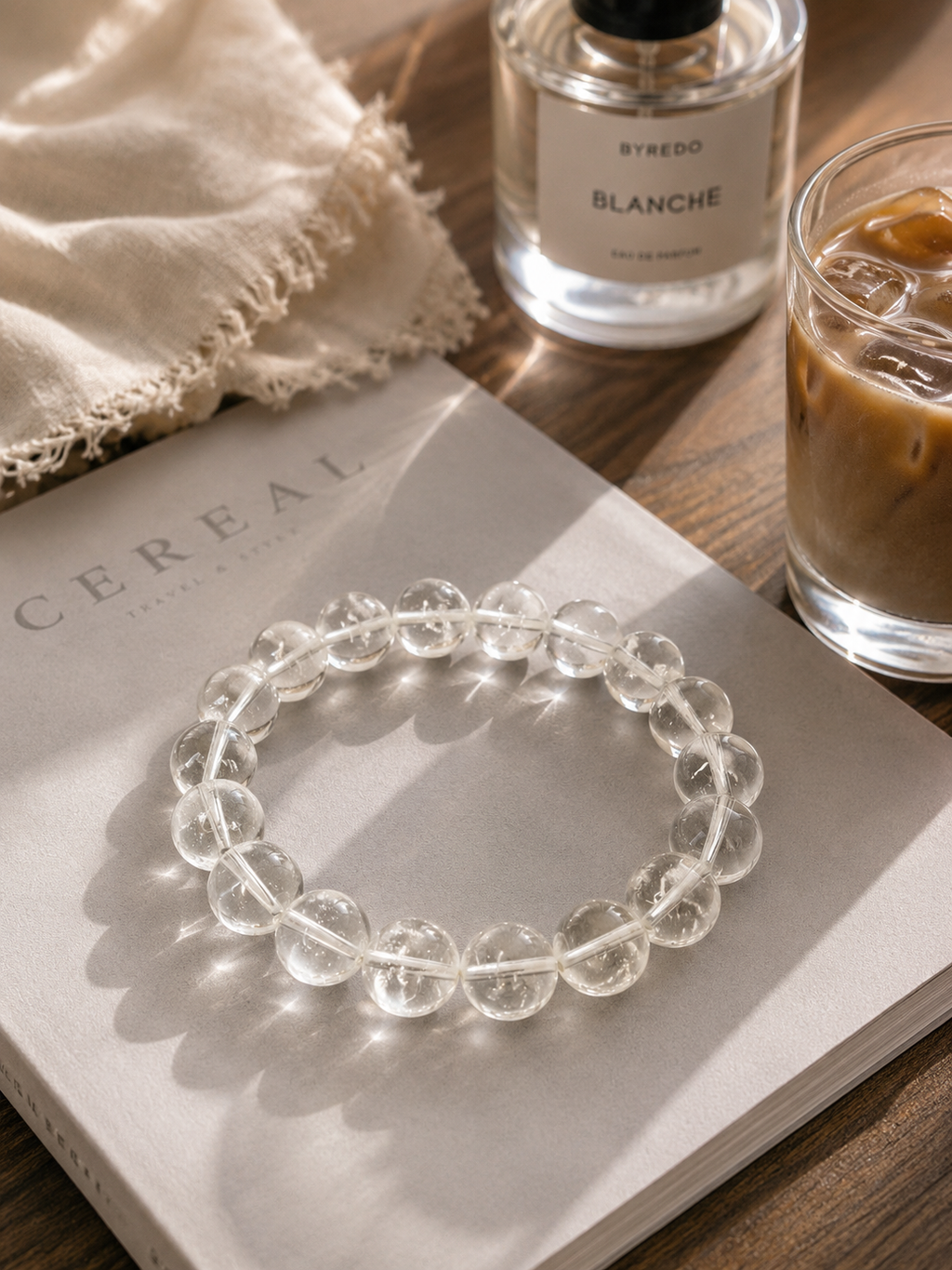 Clear Quartz Healing Crystal Bracelet