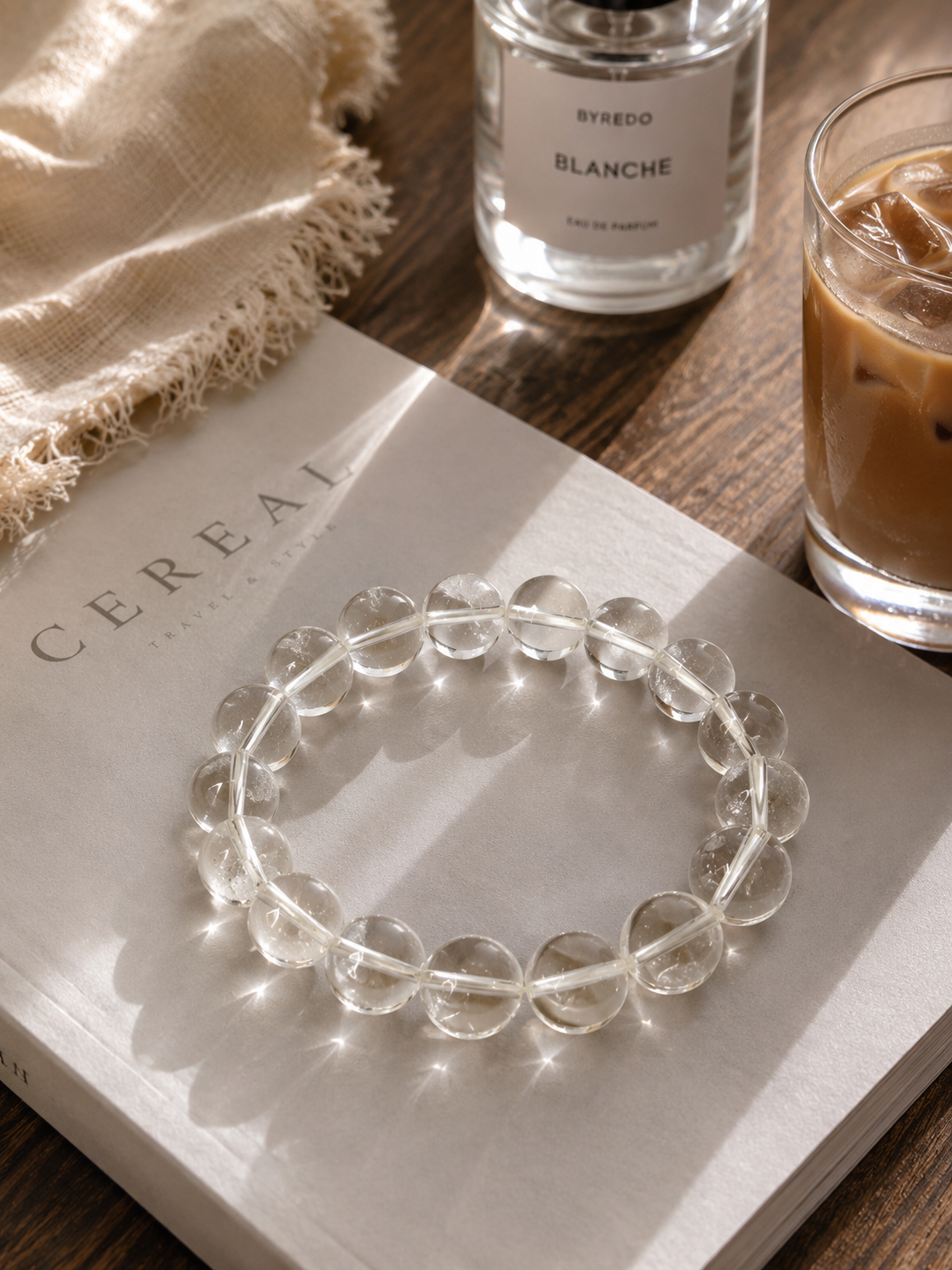 Clear Quartz Healing Crystal Bracelet