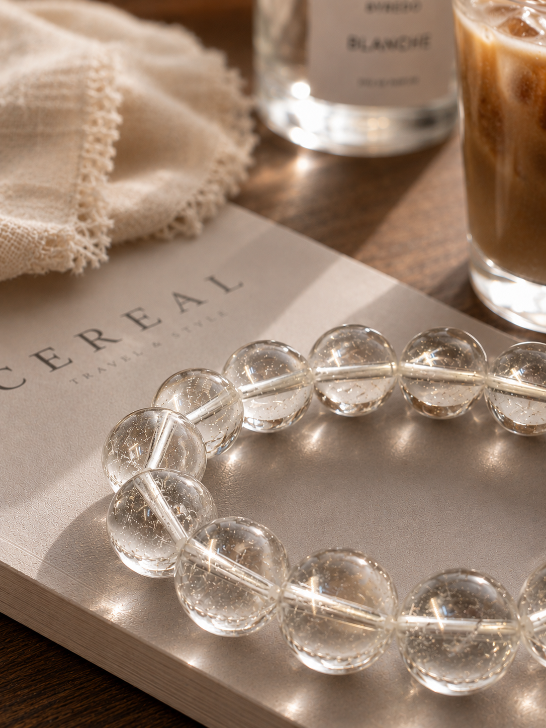 Clear Quartz Healing Crystal Bracelet