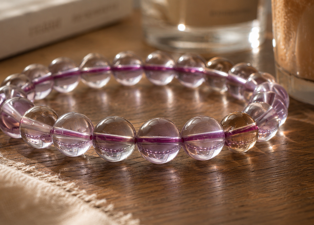 [High-Grade] Ametrine Healing Crystal Bracelet