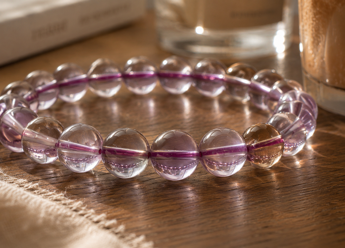 [High-Grade] Ametrine Healing Crystal Bracelet